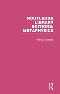 Cover: Routledge Library Editions: Metaphysics - Routledge
