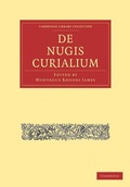 Cover: De Nugis Curialium - Cambridge University Press
