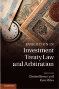 Cover: Evolution in Investment Treaty Law and Arbitration - Cambridge University Press