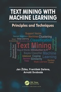 Cover: Text Mining with Machine Learning - CRC Press