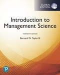 Cover: Introduction to Management Science, Global Edition - Pearson