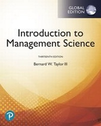 Enlarge image Cover: Introduction to Management Science, Global Edition - Pearson