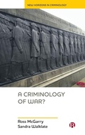 Cover: A Criminology of War? - Bristol University Press