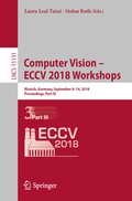 Cover: Computer Vision - ECCV 2018 Workshops - Springer