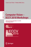 Cover: Computer Vision - ECCV 2018 Workshops - Springer