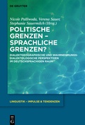 Cover: Politische Grenzen - Sprachliche Grenzen? - De Gruyter