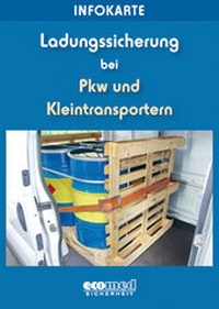 Abbildung von: Infokarte Ladungssicherung bei Pkw und Kleintransportern - ecomed Storck