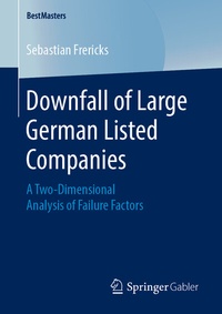 Abbildung von: Downfall of Large German Listed Companies - Springer Gabler