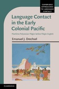 Cover: Language Contact in the Early Colonial Pacific - Cambridge University Press