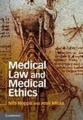 Cover: Medical Law and Medical Ethics - Cambridge University Press