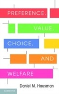 Bild: Preference, Value, Choice, and Welfare - Cambridge University Press