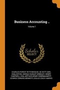 Cover: Business Accounting ..; Volume 1 - Franklin Classics Trade Press