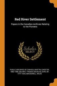 Enlarge image Cover: Red River Settlement - Franklin Classics Trade Press