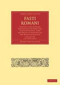 Enlarge image Cover: Fasti Romani 2 Volume Paperback Set - Cambridge University Press
