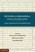 Cover: Pico della Mirandola: Oration on the Dignity of Man - Cambridge University Press
