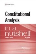 Cover: Constitutional Analysis in a Nutshell - West Academic Press