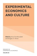 Cover: Experimental Economics and Culture - Emerald Publishing Limited