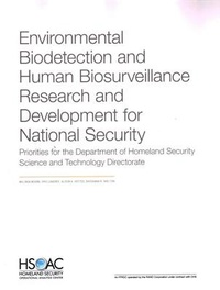 Enlarge image Cover: Environmental Biodetection and Human Biosurveillance Research and Development for National Security - RAND