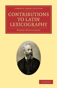 Abbildung von: Contributions to Latin Lexicography - Cambridge University Press