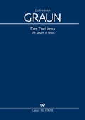 Cover: Der Tod Jesu (Klavierauszug) - Carus-Verlag