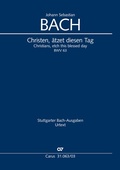 Cover: Christen, &auml;tzet diesen Tag (Klavierauszug) - Carus-Verlag