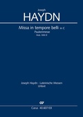 Cover: Missa in tempore belli (Klavierauszug) - Carus-Verlag