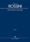 Cover: Petite Messe solennelle (Klavierauszug) - Carus-Verlag