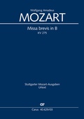 Cover: Missa brevis in B (Klavierauszug) - Carus-Verlag