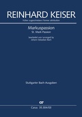 Cover: Markuspassion (Klavierauszug) - Carus-Verlag