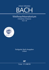 Abbildung von: Weihnachtsoratorium (Klavierauszug deutsch) - Carus-Verlag