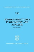 Bild: Jordan Structures in Geometry and Analysis - Cambridge University Press