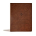 Cover: CSB Life Connections Study Bible, Brown LeatherTouch, Indexed - Broadman & Holman Publishers