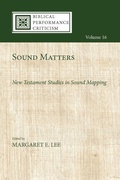 Cover: Sound Matters - Wipf & Stock Publishers