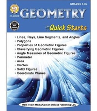 Enlarge image Cover: Geometry Quick Starts Workbook - Mark Twain Media