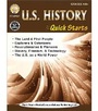 Cover: U.S. History Quick Starts Workbook - Mark Twain Media