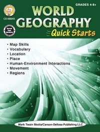 Abbildung von: World Geography Quick Starts Workbook - Mark Twain Media