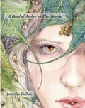 Cover: A Bead of Amber on Her Tongue - Omnidawn Publishing