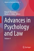 Cover: Advances in Psychology and Law - Springer