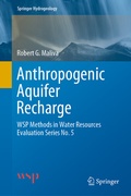 Cover: Anthropogenic Aquifer Recharge - Springer