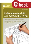 Cover: Erdkundeunterricht mit DaZ-Sch&uuml;lern 8-10 - Auer Verlag in der AAP Lehrerwelt GmbH