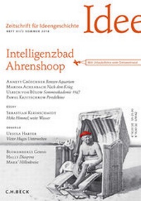 Abbildung von: Zeitschrift für Ideengeschichte Heft XII/2 Sommer 2018 - C.H.BECK