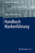 Cover: Handbuch Markenf&uuml;hrung - Springer Gabler
