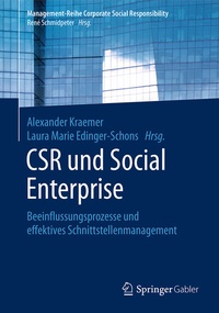 Abbildung von: CSR und Social Enterprise - Springer Gabler