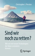 Cover: Sind wir noch zu retten? - Springer