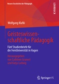 Cover: Geisteswissenschaftliche P&auml;dagogik - Springer VS
