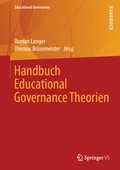 Cover: Handbuch Educational Governance Theorien - Springer VS