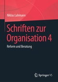 Cover: Schriften zur Organisation 4 - Springer VS