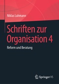 Cover: Schriften zur Organisation 4 - Springer VS