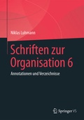Cover: Schriften zur Organisation 6 - Springer VS