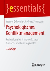 Abbildung von: Psychologisches Konfliktmanagement - Springer